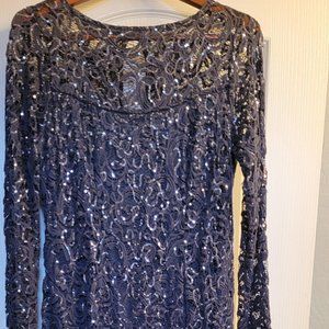 Marina Navy / Blue gown - size 12